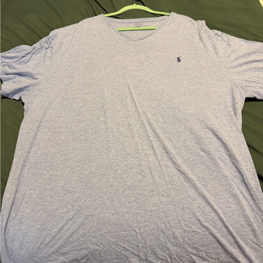 Polo by Ralph Lauren Heather Blue Top